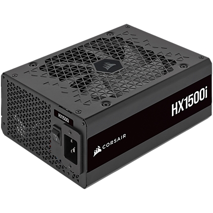 Corsair PSU 1500W HX1500i 80+ Platinum 140mm fan black