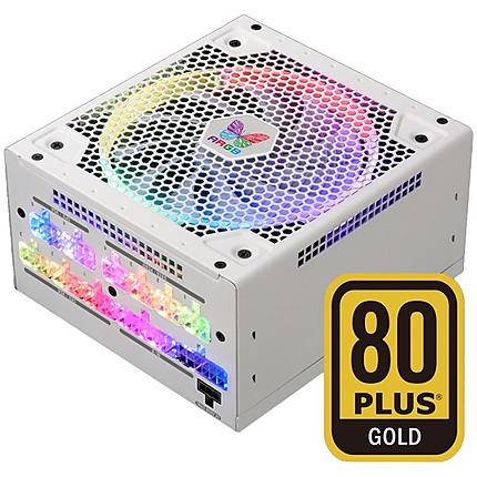 Super Flower Leadex III 850W ARGB 80 PLUS GOLD, Full Cable Management, white, 5 years warranty, M/B SYNC