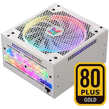 Super Flower Leadex III ARGB Gold 750W, 90+ efficiency, LED connectors, Full Cable Management, white, 5 years warranty, M/B SYNC