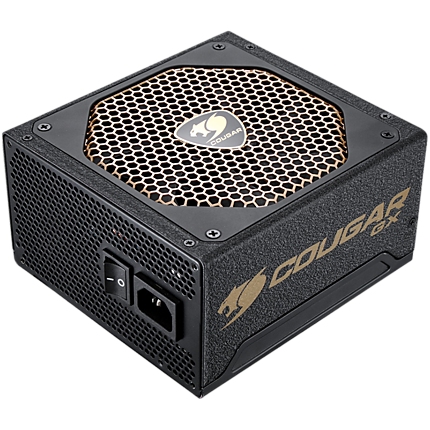 COUGAR GX1050, 1050W, 80 Plus Gold, Ultra-quiet & Temperature-controlled 140mm Fan, Full Protections with SCP, OCP, OVP, UVP, OPP