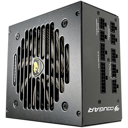 COUGAR GEX 750, 750W, 80 Plus Gold, Fully Modular Power Supply Unit, Strong Safeguards : OCP, OPP, OVP, UVP, SCP & OTP, Over Temperature Protection, COUGAR HDB Fan, Ultra-stable Voltage Outputs, Superior fan Curve Tuning, Dimension: 160x150x86(mm)