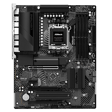 Дънна платка ASROCK X670E PG Lightning, Socket AM5, ATX, 4xDDR5