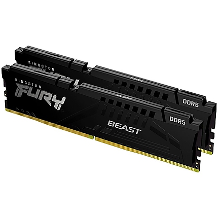 KINGSTON DRAM 32GB 6000MT/s DDR5 CL36 DIMM (Kit of 2) FURY Beast Black EAN: 740617330755