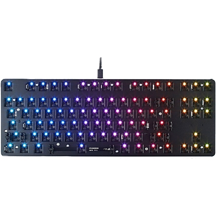 Геймърска механична клавиатура основа Glorious RGB GMMK TKL, ISO Layout