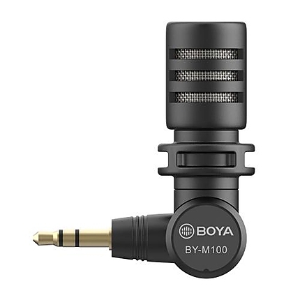 Микрофон BOYA BY-M100 компактен, 3.5mm жак