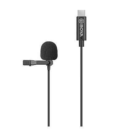 Микрофон брошка BOYA BY-M3, USB-C