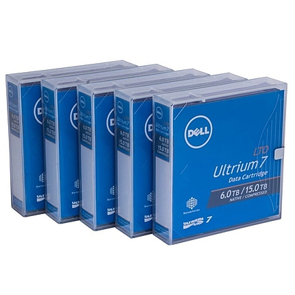 Dell LTO7 Tape Media 5 Pack Cust Kit, Tape Back-up