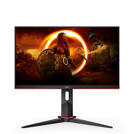 AOC 24G2SPU/BK, 23.8" IPS WLED, 1920x1080@165Hz, 4ms GtG, 1ms MPRT, 250cd/m2, 1000:1, DCR 80M:1, AdaptiveSync, FlickerFree, Low Blue Light, 2Wx2, Tilt, Height Adjust, Pivot, Swivel, D-SUB, 2xHDMI, DP, USB hub