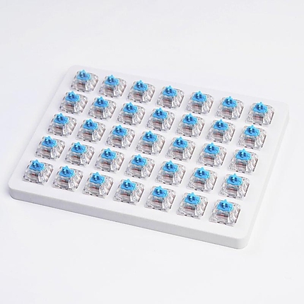 Суичове за механична клавиатура Keychron Kailh Blue, Switch Set 35 броя