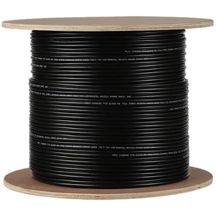 Coaxial cable RG59+2C power cable, 200 m.