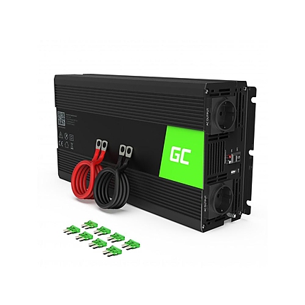 Инвертор 24/220 V  DC/AC 1500W/3000W  Modified sine wave GREEN CELL