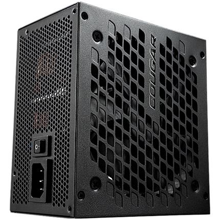 COUGAR GEC 650, 650W, 80 Plus Gold, Strong Safeguards : OCP, OPP, OVP, UVP, SCP & OTP, 120mm Fan, Black Cables, Dimension: 140x150x86(mm)