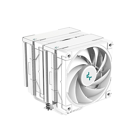 DeepCool охладител CPU Cooler AK620 WH - Dual-Tower, White - LGA1700/AM5