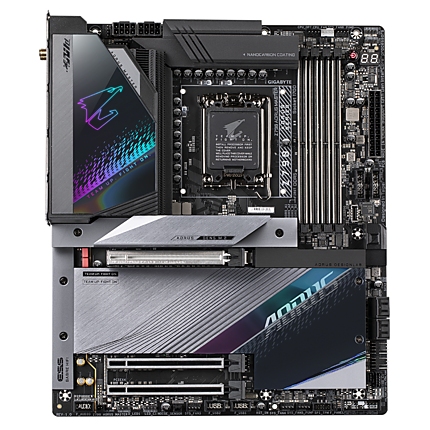 Дънна платка GIGABYTE Z790 AORUS MASTER, LGA 1700, PCIe 5.0, ATX, Wi-Fi 6E, RGB Fusion, DDR5