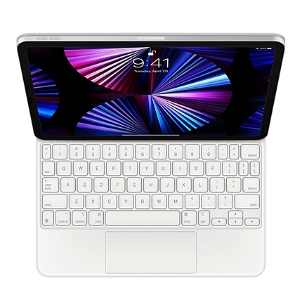 Apple Magic Keyboard for iPad Pro 11-inch (4th generation) and iPad Air (5th generation) - US English - White