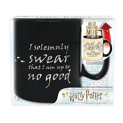 Чаша ABYSTYLE HARRY POTTER Heat Change Mug Marauder, Сменящ се цвят, King size, Черен