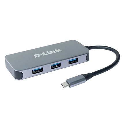 D-Link 6-in-1 USB-C Hub with HDMI/Gigabit Ethernet/Power Delivery