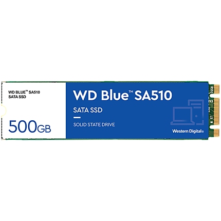 SSD WD Blue (M.2, 500GB, SATA 6Gb/s)