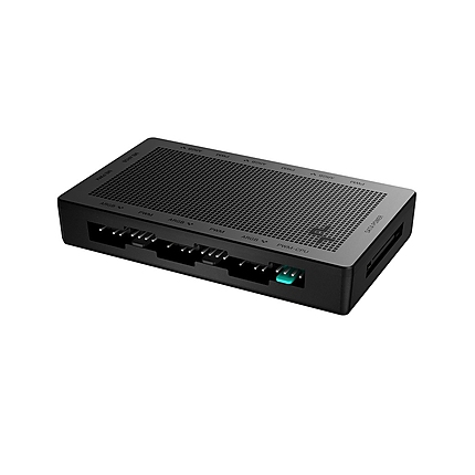 DeepCool разклонител за вентилатори Fan Hub - PWM and A-RGB hub (2-in-1) - SC790 - 6 port, Magnetic