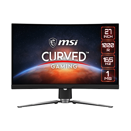 MSI MPG ARTYMIS 273CQR 27" (69 cm), Curve 1000R, VA, 2560x1440 (WQHD), 16:9, FreeSync Premium, 165HZ, 1ms, 36M, HDMI CEC