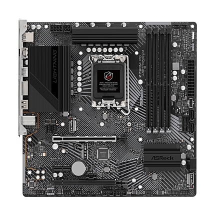 Дънна платка ASROCK Z790M PG Lighting , LGA 1700, 4xDDR4