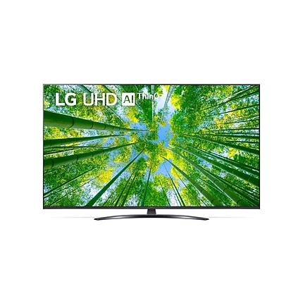 LG 60UQ81003LB, 60" 4K IPS UltraHD TV 3840 x 2160, DVB-T2/C/S2, webOS Smart TV, ThinQ AI, Quad Core Processor 4K, WiFi 802.11ac, HDR10, HLG,  ALLM / HGiG, AI Sound, Voice Controll, Wi-Di, Miracast / AirPlay 2,  HDMI, CI, LAN, USB, Bluetooth, Crescent S