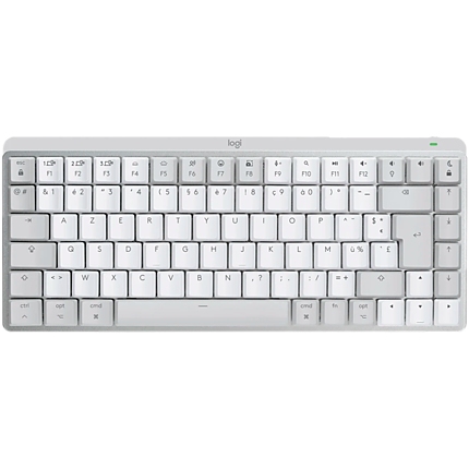 LOGITECH MX Mechanical Mini for Mac Minimalist Wireless Illuminated Keyboard  - PALE GREY - US INT'L - 2.4GHZ/BT - EMEA - TACTILE