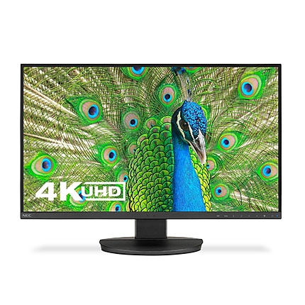 Монитор NEC MultiSync® EA271U LCD 27" Black, IPS, 3840 x 2160, DisplayPort, 2 x HDMI, USB-C, USB 3.1, Черен