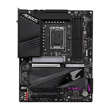 Дънна платка GIGABYTE Z790 AORUS ELITE AX LGA 1700, PCIe 5.0, ATX, Wi-Fi 6E, RGB Fusion, DDR5