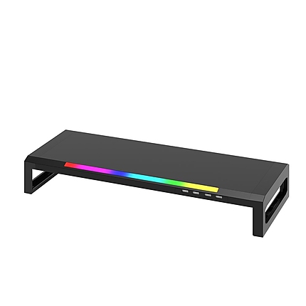 Marvo Стойка за монитор Monitor stand DZ-01 - USB Hub 4 port, RGB