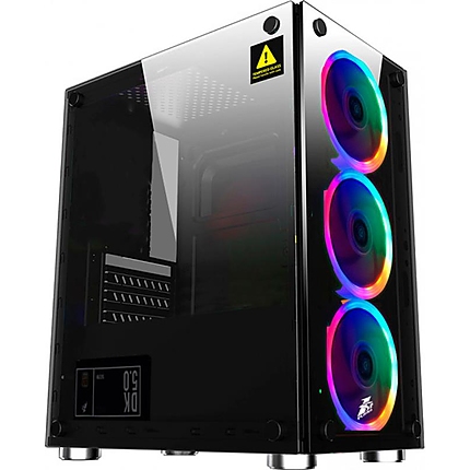 1stPlayer компютърна кутия Gaming Case mATX - X2 RGB - 3 Fans included