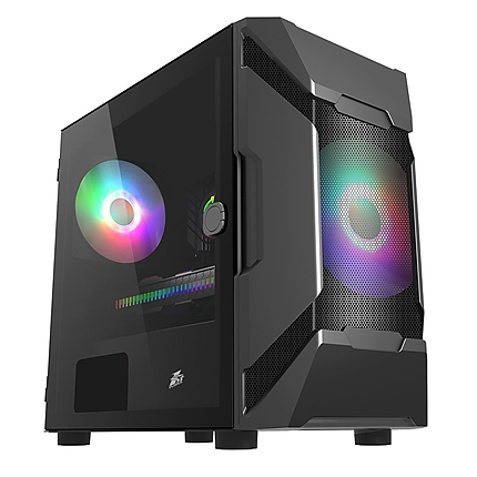 1stPlayer компютърна кутия Gaming Case mATX - D3 RGB Black