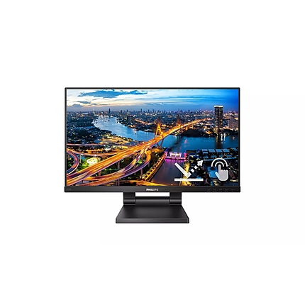 Philips 222B1TC/00, 21.5" Touch (anti-glare), IPS, WLED, 1920x1080@75Hz, 4ms GTG, 250cd m/2, 1000:1, DCR 50M:1, Adaptive Sync, FlickerFree, Low Blue Mode, 2Wx2, Tilt, Height Adjust, D-SUB, HDMI, DP, USB hub