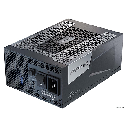 Захранващ блок Seasonic PRIME PX-1600, 1600W, 80+ Platinum PCIe Gen 5, Full Modular