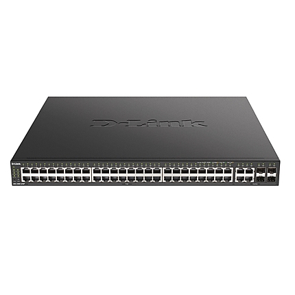 D-Link 48-Port Gigabit PoE Managed Switch + 4 Combo 1000BaseT/SFP