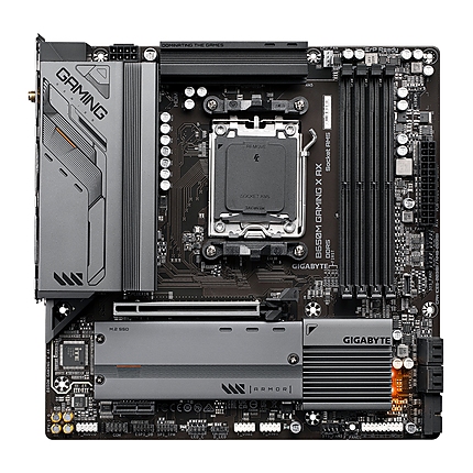 Дънна платка GIGABYTE B650M GAMING X AX WiFi 6E socket AM5, 4xDDR5