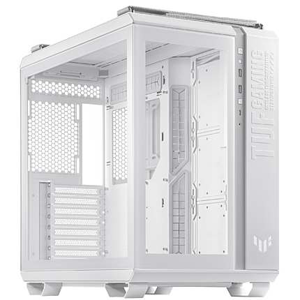 Кутия ASUS TUF Gaming GT502 WHITE EDITION, Mid-Tower