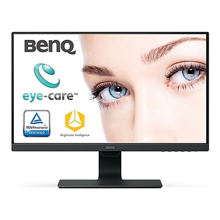 BenQ GW2480L, 23.8" IPS, 5ms, 1920x1080 FHD, Stylish Eye Care Monitor, Flicker-free, LBL, Brightness Intelligence (B.I.), 1000:1, 20M:1 DCR, 8 bit, 250cd/m2, VGA, HDMI, DP, Speakers, Headphone jack, Line In, Tilt, Vesa, ES7.0, Ultra Slim Bezel, Black