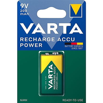 Акумулаторна Батерия GP R22 8.4V 200mAh  NiMH 1бр. в опаковка VARTA