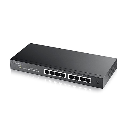 ZyXEL GS1900-8 v2, 8 port GbE L2 smart switch, desktop, fanless