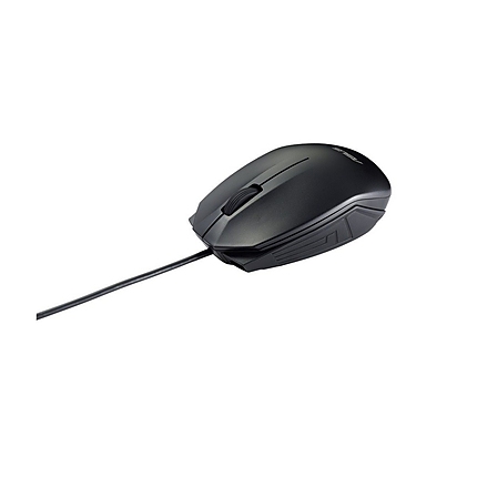 Asus UT280 Wired Optical Mouse, 1000dpi, USB, Black