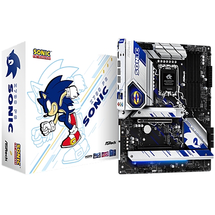 ASROCK MB Desktop Z790 PG Sonic (S1700, 4x DDR5, 1x PCIe 5.0 x16, 1x PCIe 4.0 x16, 1x PCIe 3.0 x1, 4x Hyper M.2 PCIe Gen4x4, 1x Blazing M.2 PCIe Gen5x4, 8x SATA3 6.0 Gb/s, 2x USB-C, 8x USB 3.2, 6x USB 2.0, 1x RJ-45 2.5GB Lan, 1x HDMI, 1x DP, ATX