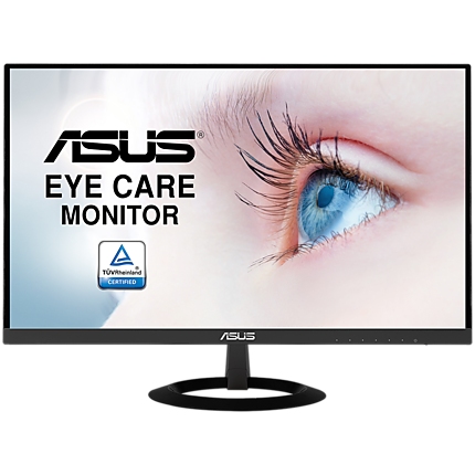 Monitor Asus VZ239HE Eye Care, 23", FHD 1920x1080, 16:9, Non-Glare, LED, IPS, Ultra-slim, 178В°/ 178В°, 250cd/гЋЎ, 1000:1, 5ms, Frameless, 75Hz, HDMI, VGA, Flicker Free, Blue Light Filter