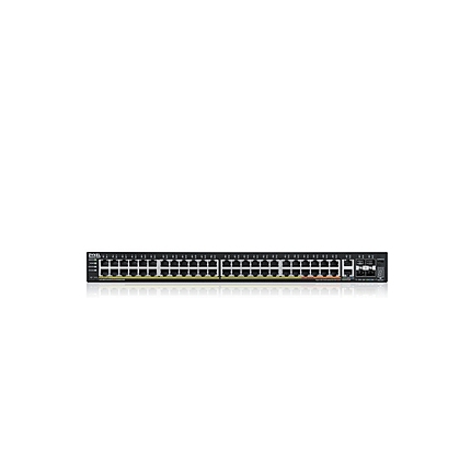 ZyXEL XGS2220-54HP, L3 Access Switch, 600W PoE, 40xPoE+/10xPoE++, 48x1G RJ45 2x10mG RJ45, 4x10G SFP+ Uplink, incl. 1 yr NebulaFlex Pro