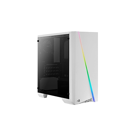 AeroCool кутия Case mATX - Cylon Mini White - RGB - ACCS-PV12012.21