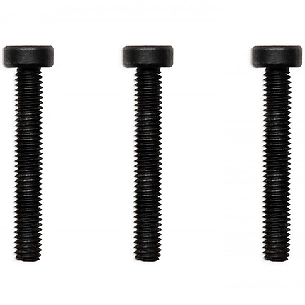 EK-Loop Hex Key Screw Set M4x27mm - Black (3pcs)