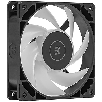 EK-Loop Fan FPT 140 D-RGB - Black (600-2200rpm), 140mm ARGB fan, 4-pin PWM, 44.56dBA (max. RPM)