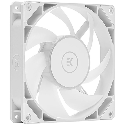 EK-Loop Fan FPT 140 D-RGB - White (600-2200rpm), 140mm ARGB fan, 4-pin PWM, 44.56dBA (max. RPM)