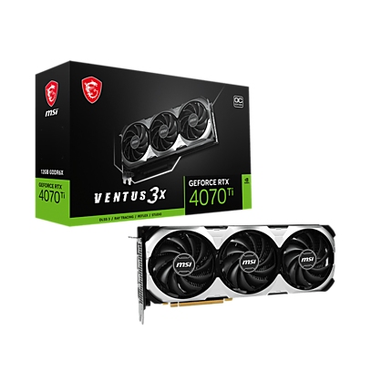 MSI RTX4070TI VENTUS 3X 12G OC