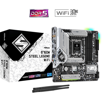 ASROCK B760M STEEL LEGEND WIFI